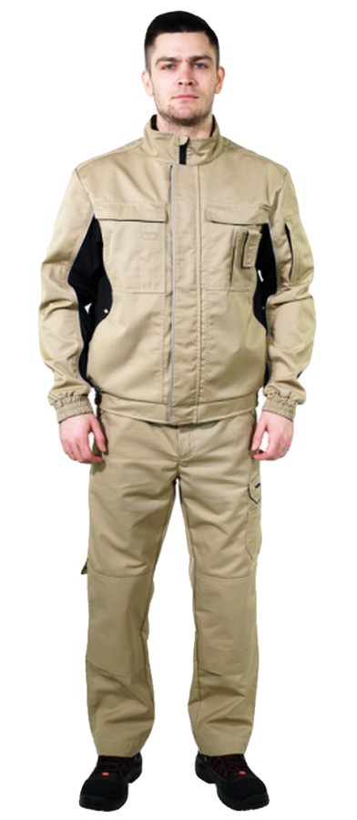 Куртка BRODEKS KS 201 P, бежевый (с карманом для рации)