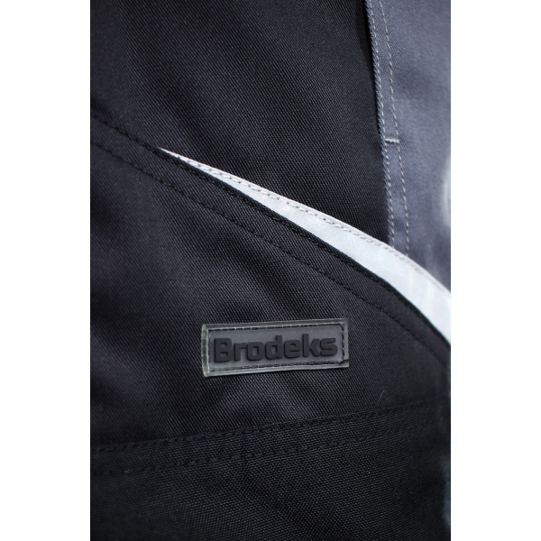 Куртка BRODEKS KS202, серый/черный