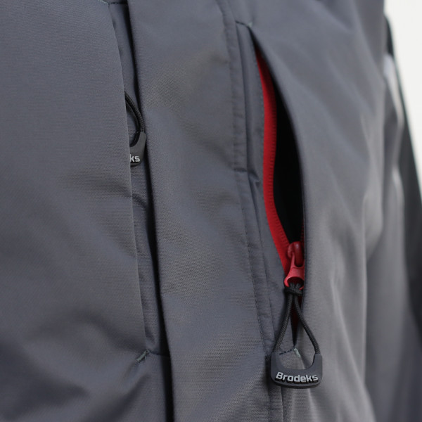Зимняя рабочая куртка BRODEKS KW 231, серый/черный