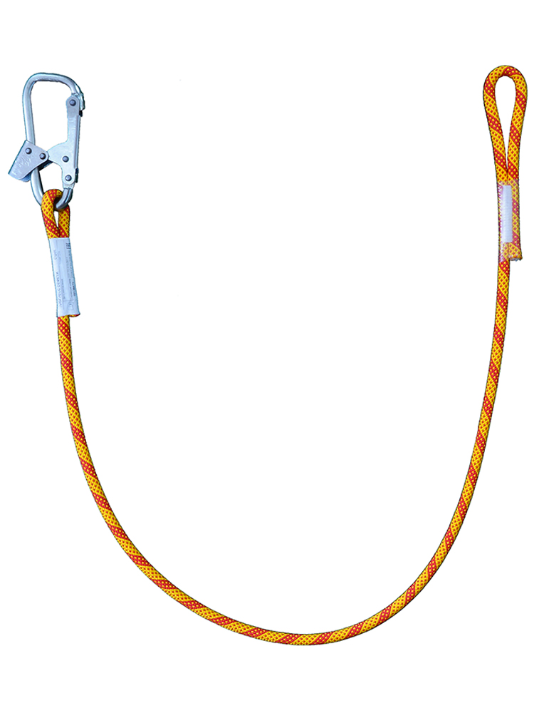 Строп из каната 3 м, с монтажным карабином и крепежной петлей