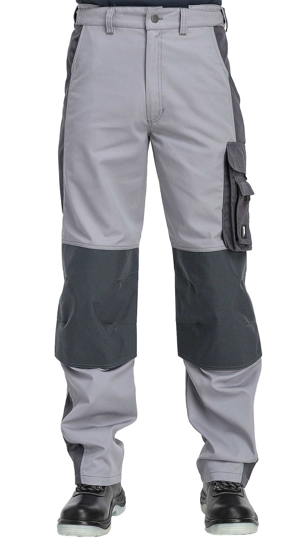 Брюки рабочие мужские летние RONTA BR2020 светло-серые, темно-серые