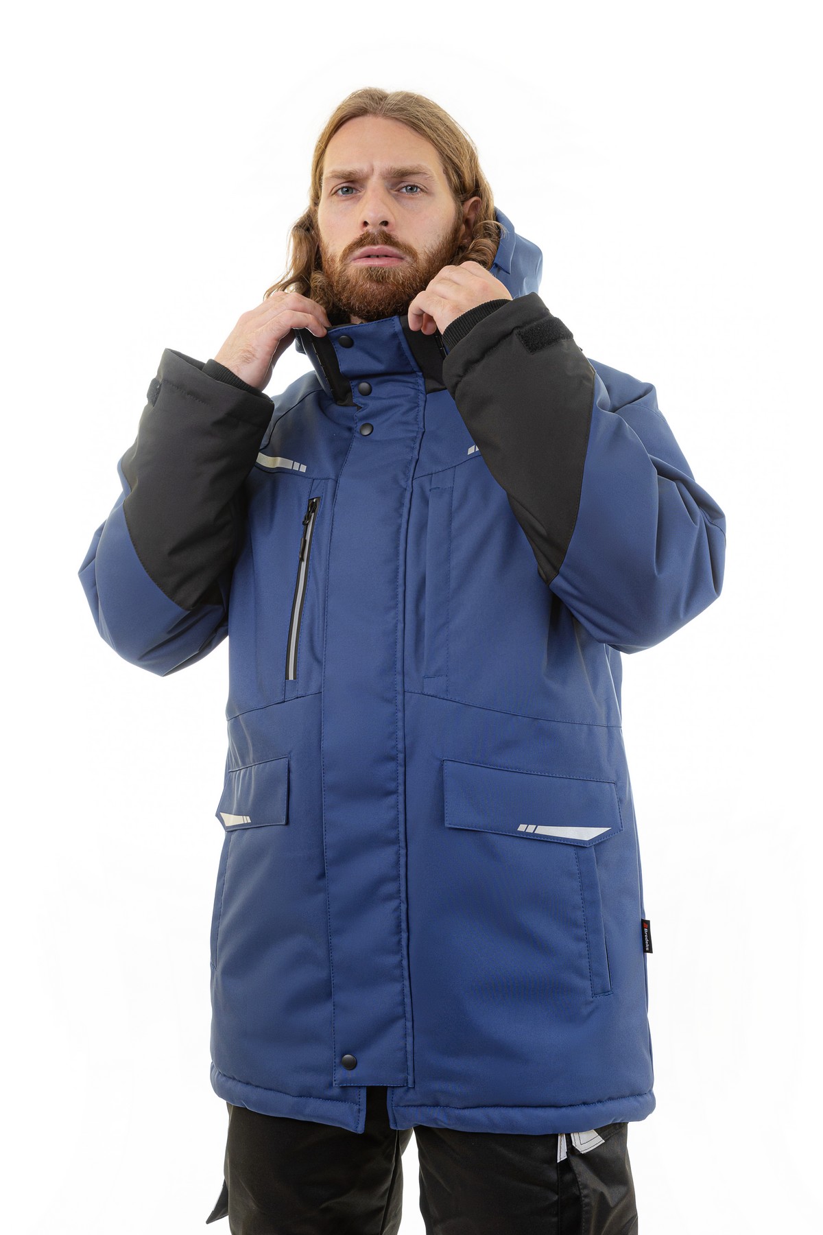 Зимняя куртка-парка BRODEKS KW215 plus, синий