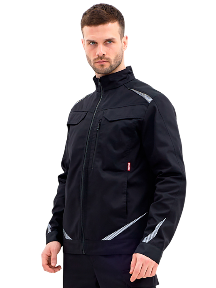 Куртка рабочая мужская летняя RONTA KR271 черная