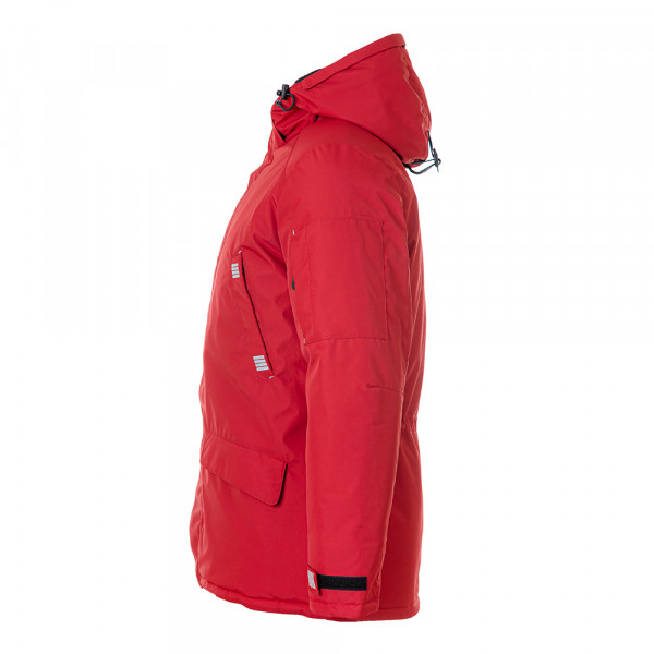 Зимняя куртка-парка BRODEKS KW204, красный