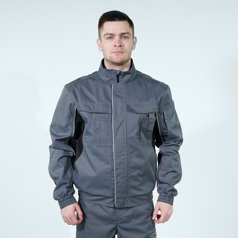 Куртка BRODEKS KS 201 P, серый (с карманом для рации)