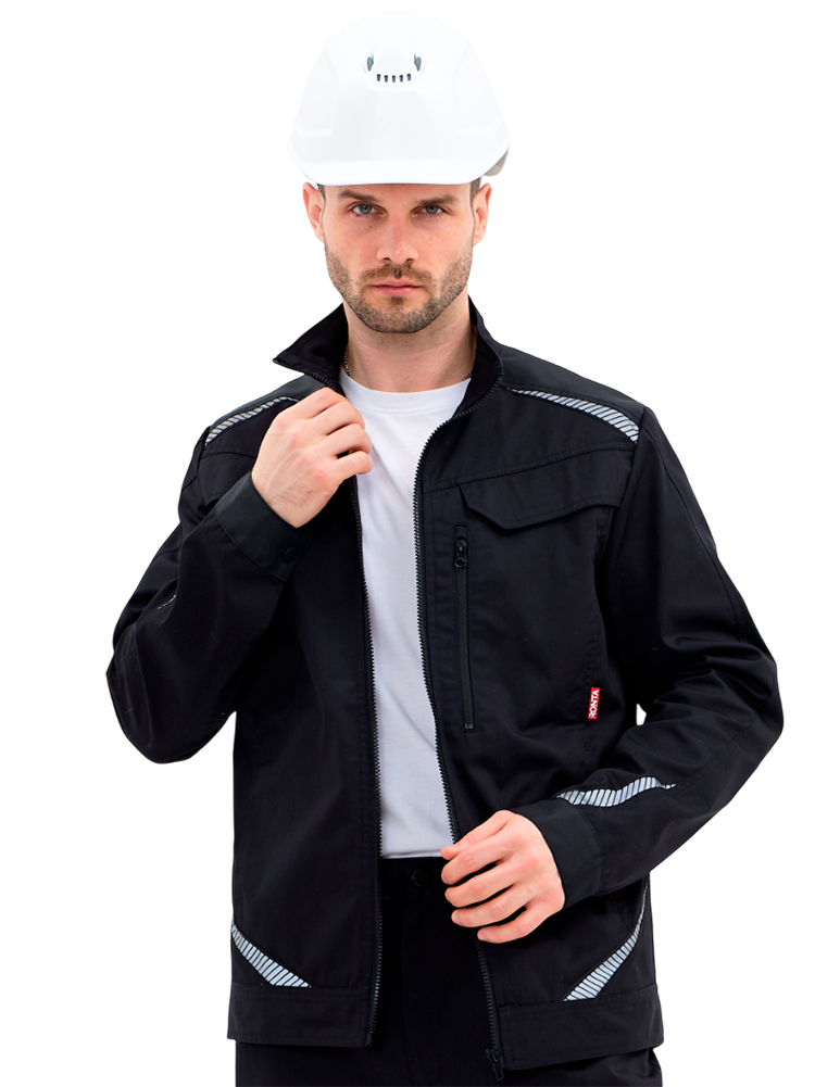 Куртка рабочая мужская летняя RONTA KR271 черная