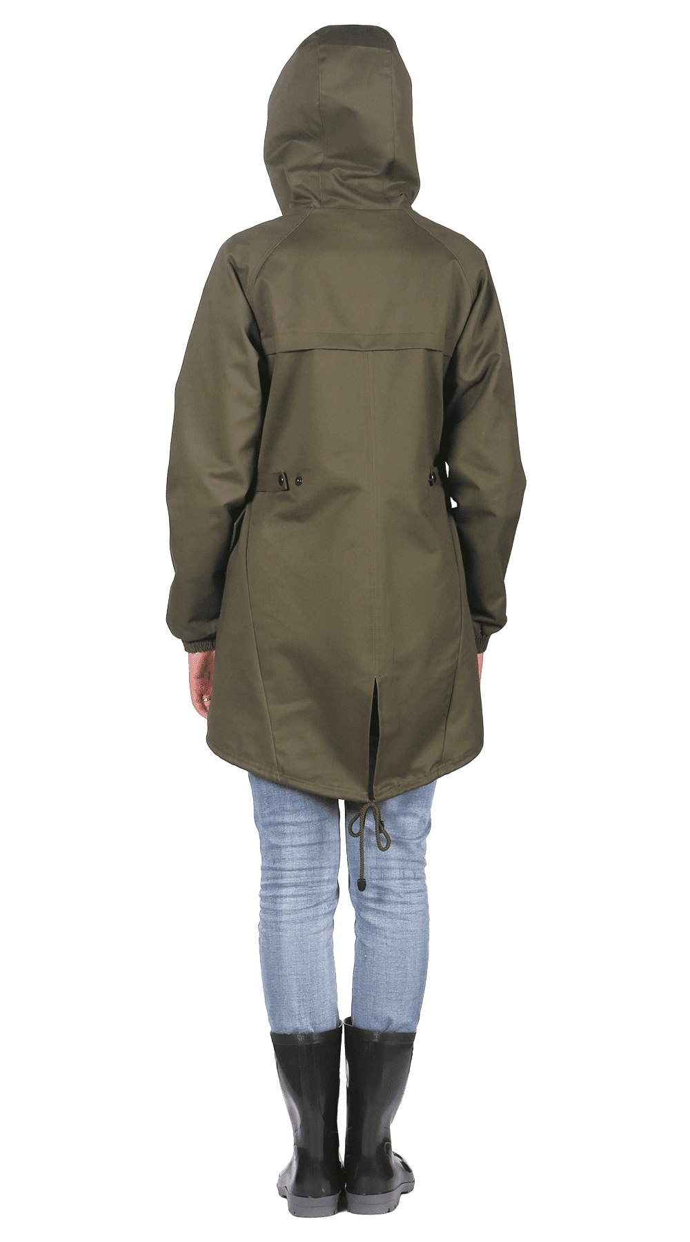 Куртка женская Парка (хаки, 100% хб) 