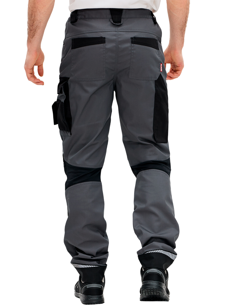 Брюки рабочие мужские летние RONTA BR271 темно-серые, черные