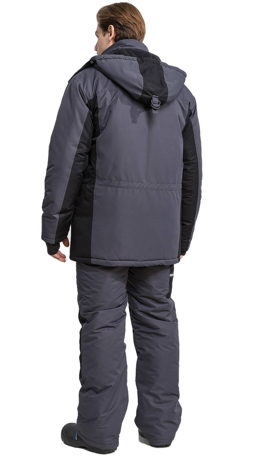 Костюм рабочий мужской утепленный зимний RONTA KS930 MEMBRANE (темно-серый/черный/лаймовый) Костюм рабочий мужской утепленный зимний RONTA KS930 MEMBRANE (темно-серый/черный/лаймовый)