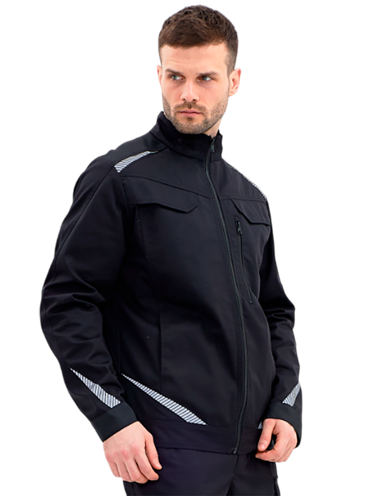 Куртка рабочая мужская летняя RONTA KR271 черная