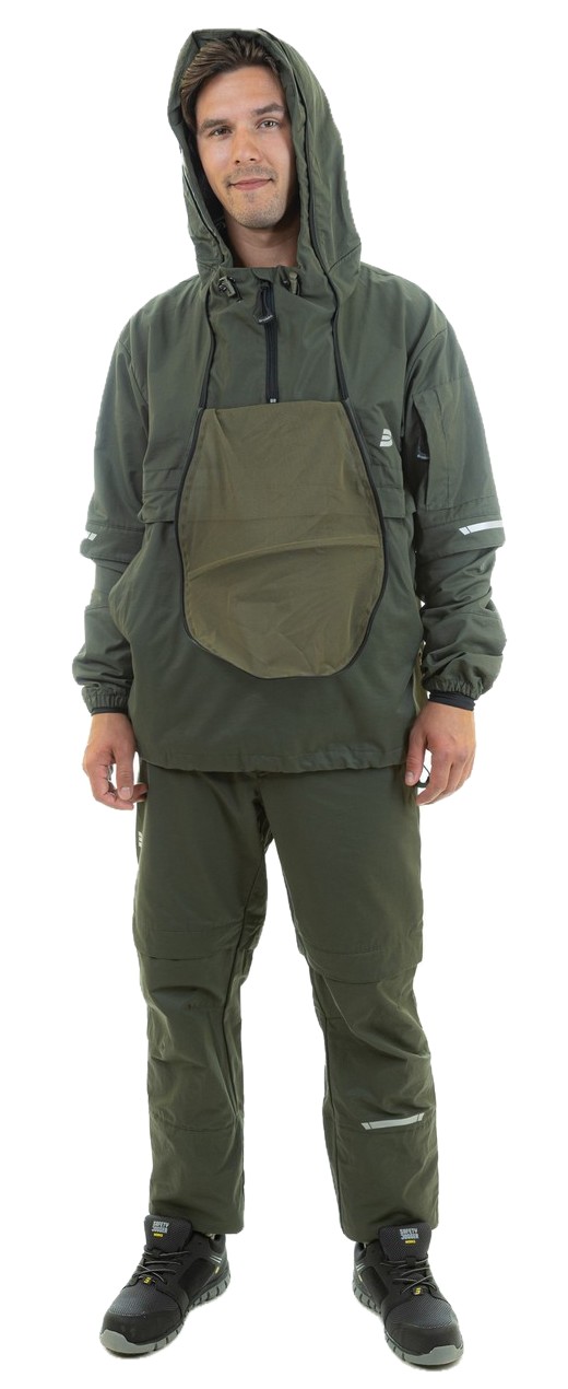 Летний мужской костюм BRODEKS KS 602 антиклещ, хаки