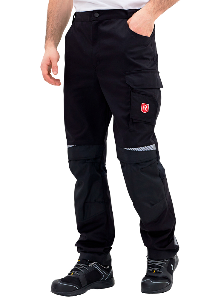 Брюки рабочие мужские летние RONTA BR271 черные