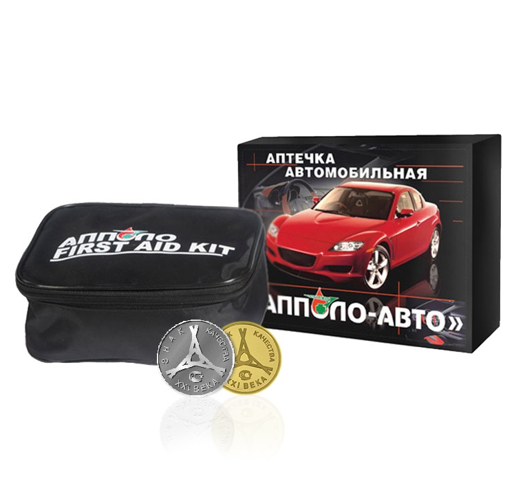 Аптечка «АППОЛО-АВТО» (мягкий футляр) Аптечка «АППОЛО-АВТО» (мягкий футляр)