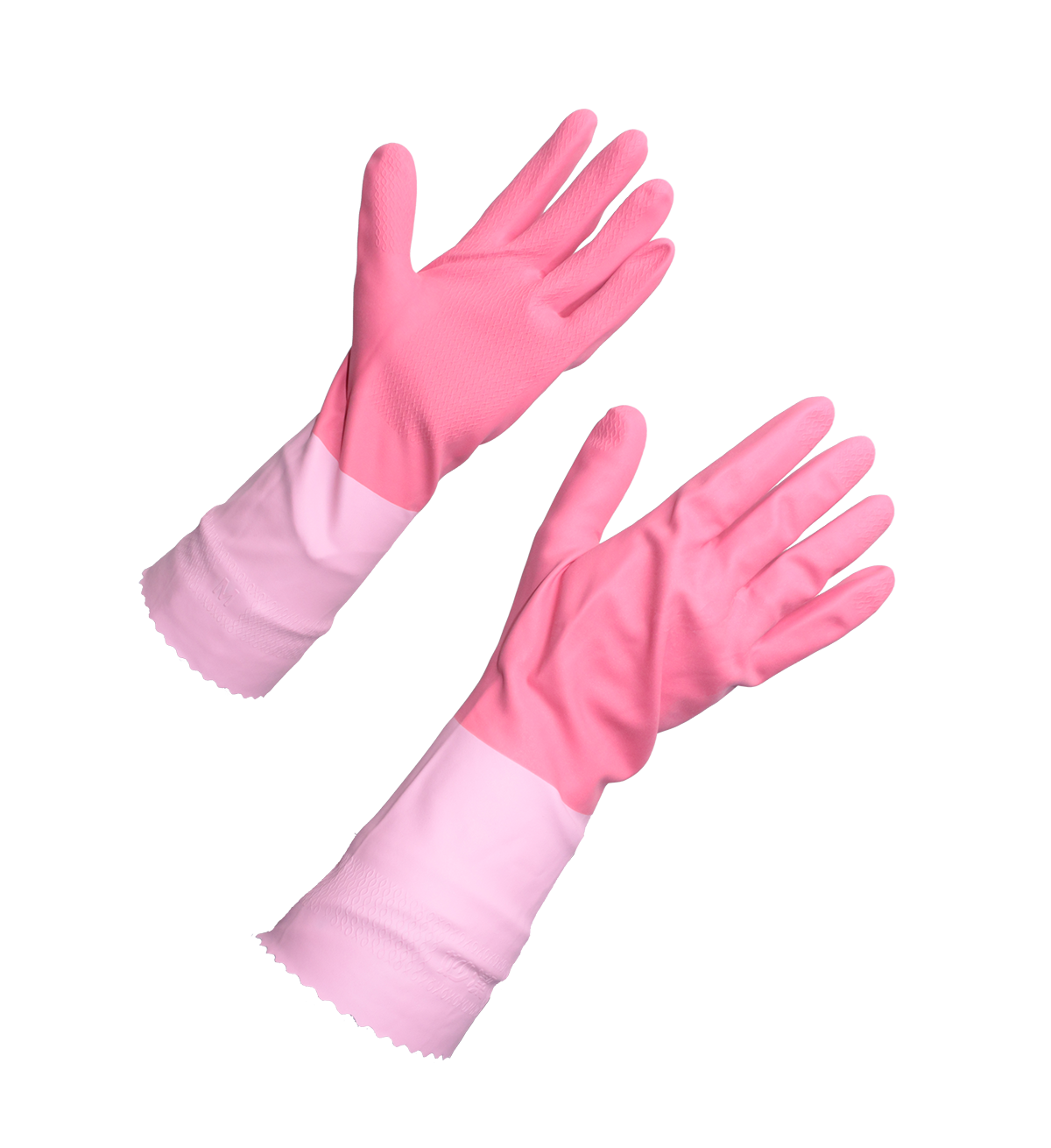 Хозяйственные перчатки с ворсовым напылением 1-й сорт