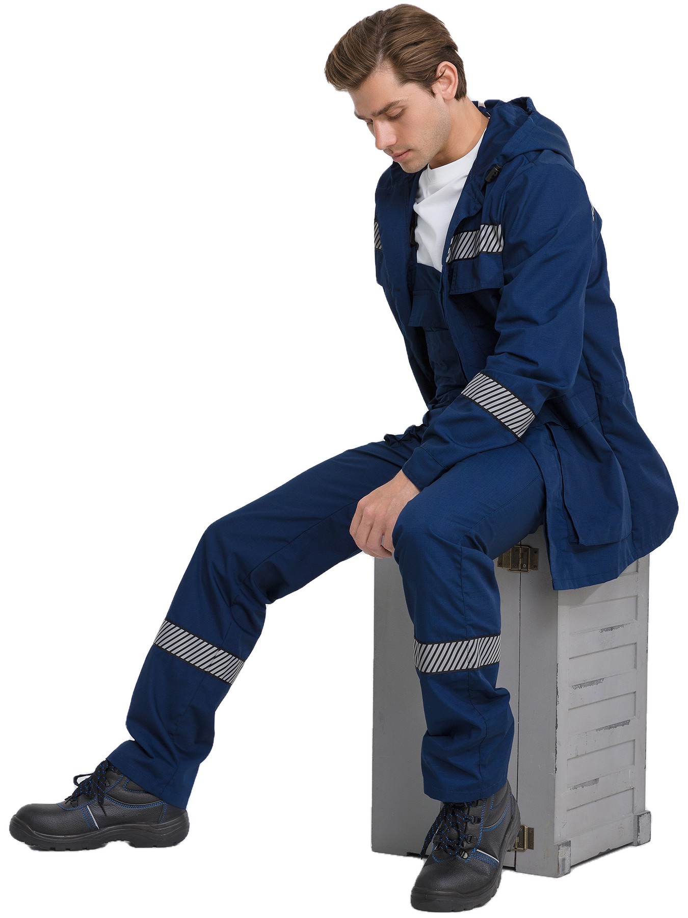 Костюм рабочий мужской летний RONTA KS285 темно-синий
