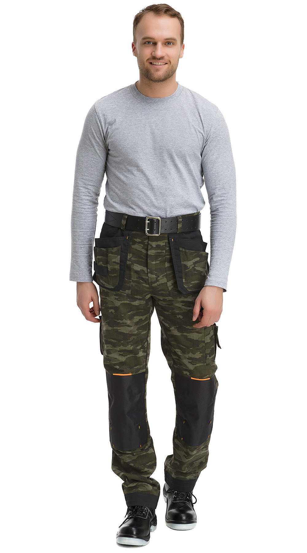 Костюм рабочий мужской летний RONTA KS803 с брюками камуфляжный
