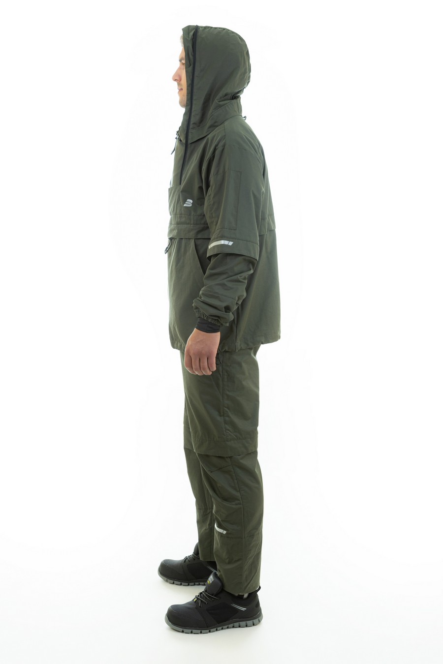 Летний мужской костюм BRODEKS KS 602 антиклещ, хаки