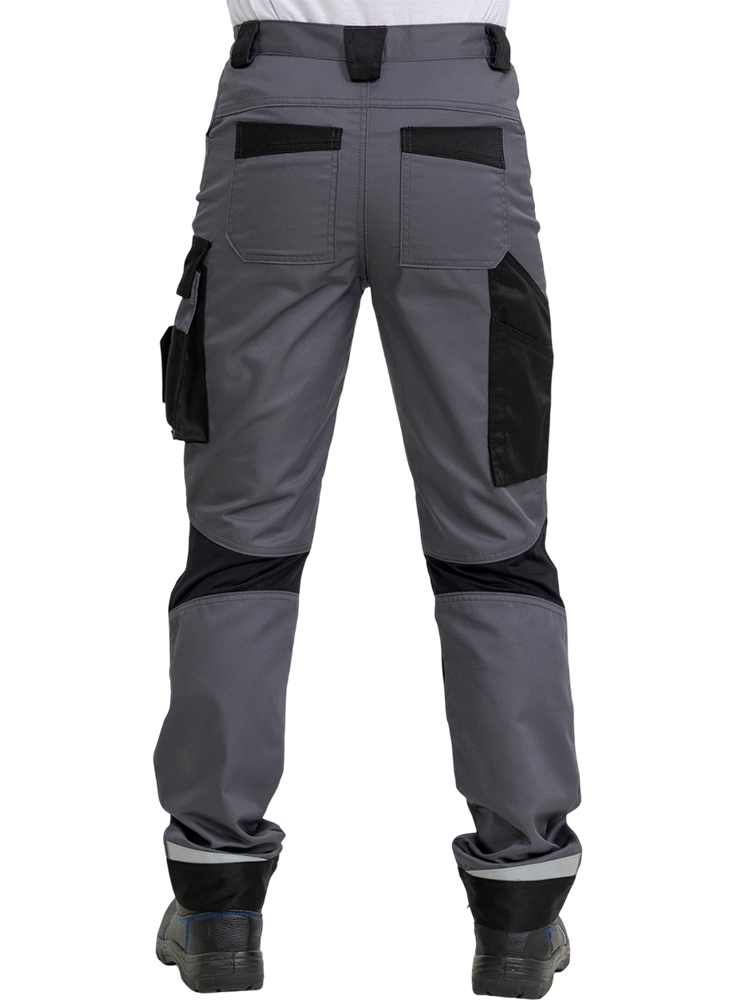 Брюки рабочие мужские летние RONTA BR209 темно-серые, черные