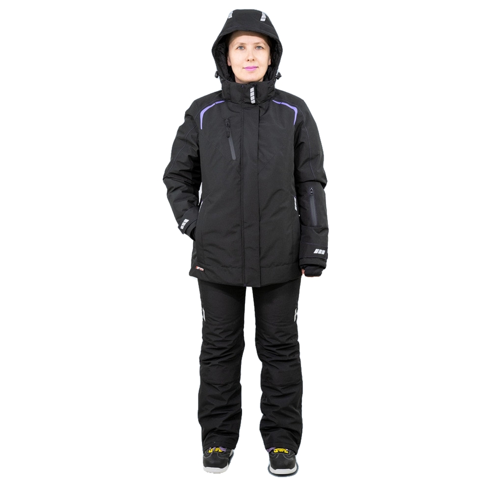 Зимняя женская куртка BRODEKS KW208, черная 