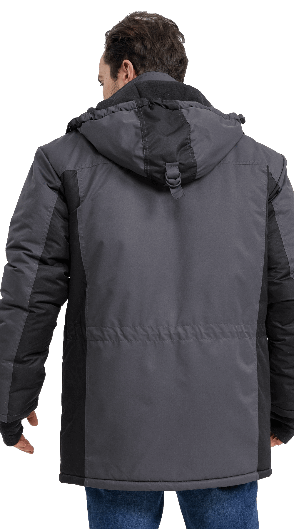 Куртка рабочая мужская зимняя утепленная RONTA KR930 MEMBRANE темно-серая, черная, лаймовая Куртка рабочая мужская зимняя утепленная RONTA KR930 MEMBRANE темно-серая, черная, лаймовая