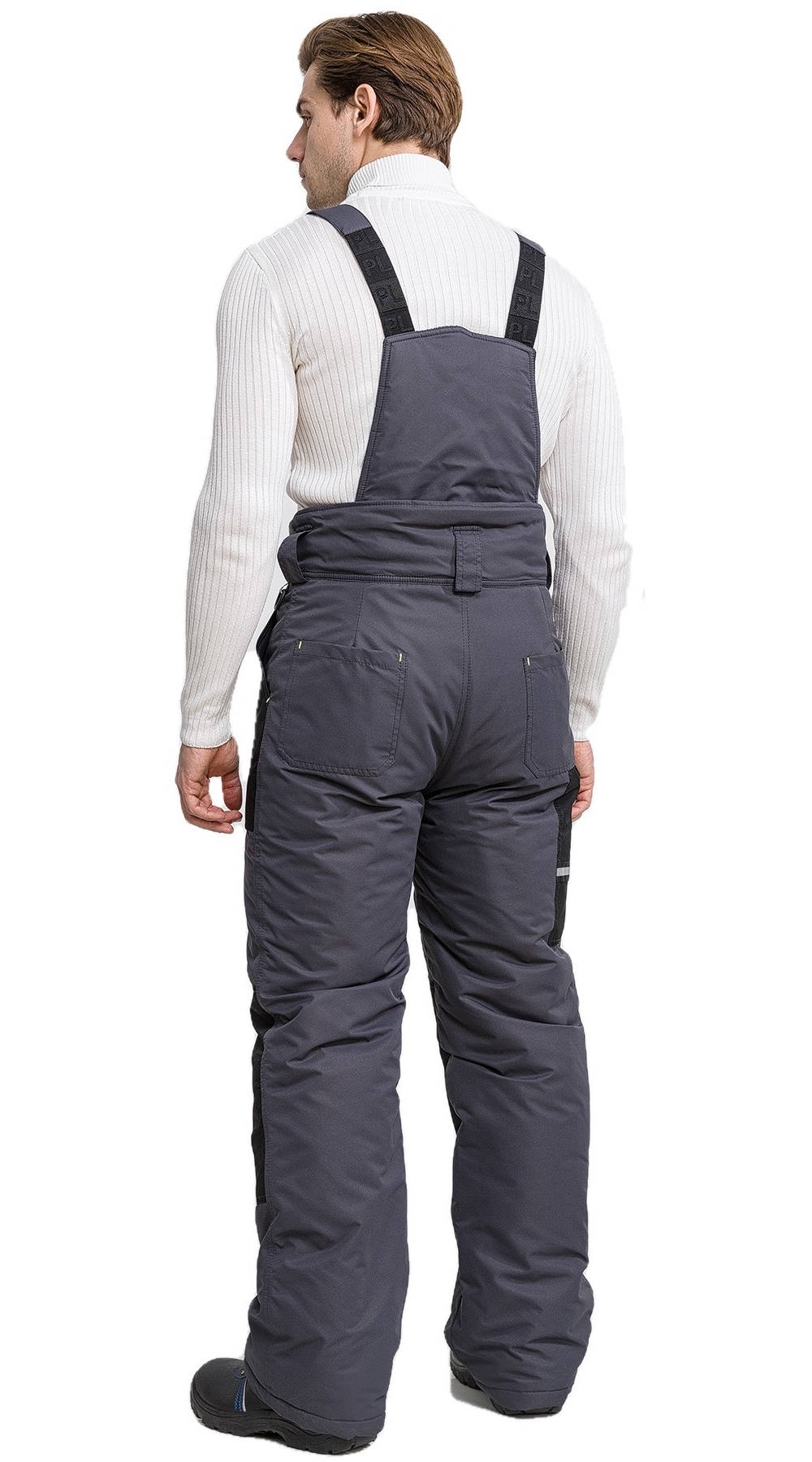 Костюм рабочий мужской утепленный зимний RONTA KS930 MEMBRANE (темно-серый/черный/лаймовый) Костюм рабочий мужской утепленный зимний RONTA KS930 MEMBRANE (темно-серый/черный/лаймовый)