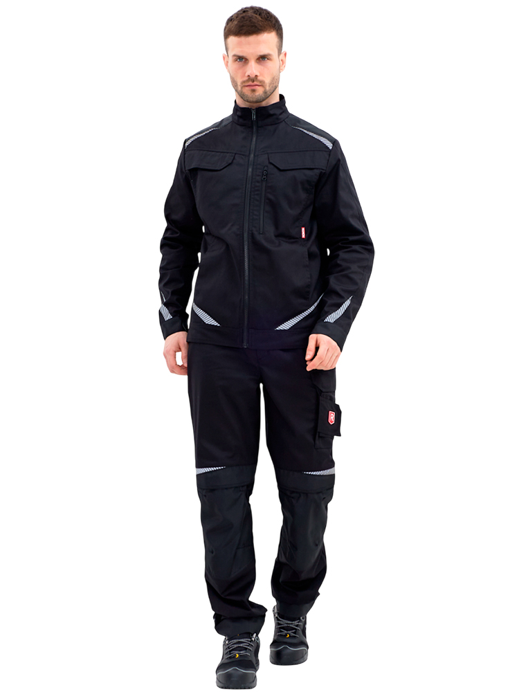 Куртка рабочая мужская летняя RONTA KR271 черная