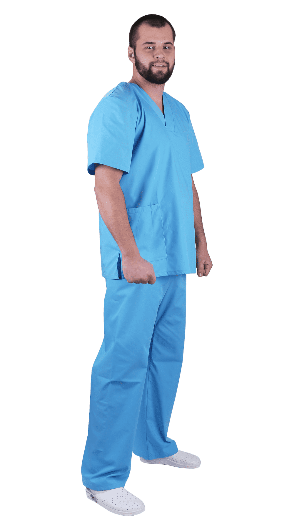Костюм медицинский мужской RONTA KS521 васильковый