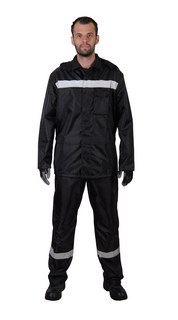 Костюм нефтяника рабочий мужской летний RONTA KS502 черный