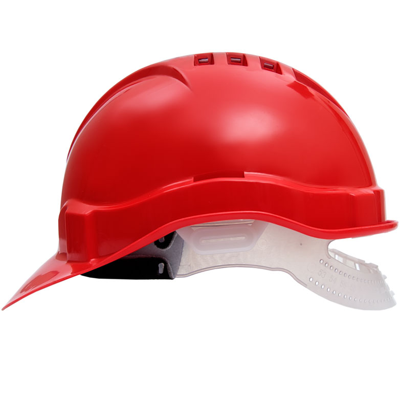 Каска защитная "ЕВРОПА" красная