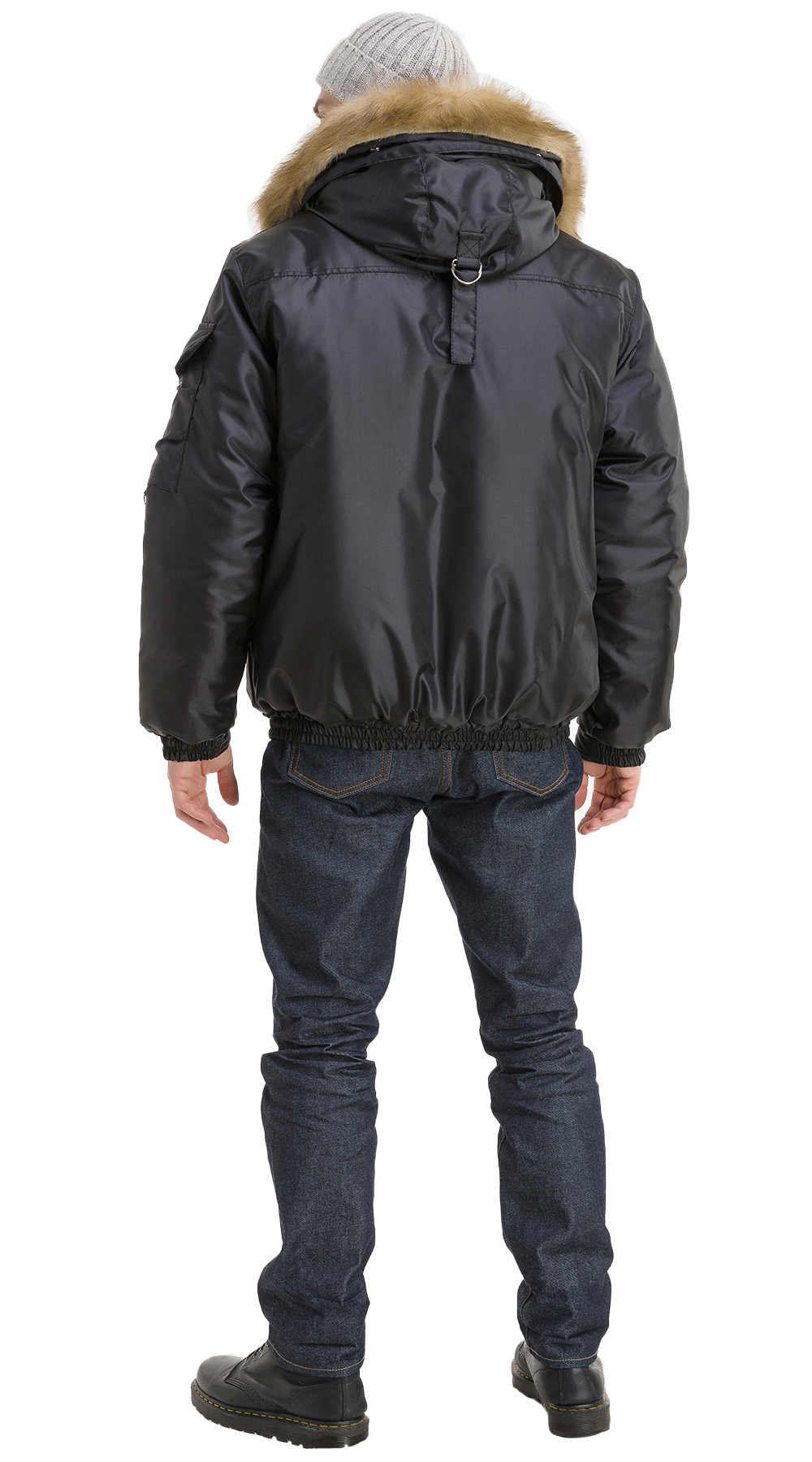 Куртка "Аляска" утепленная (черный)
