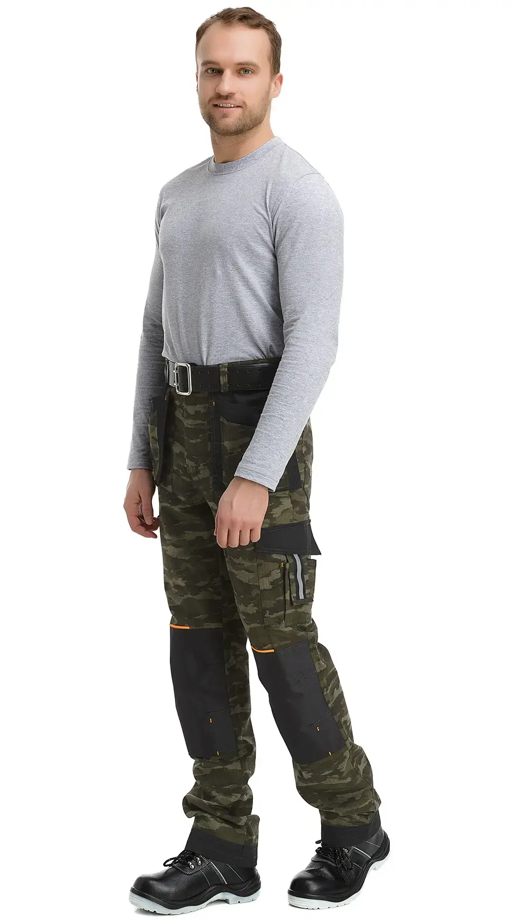 Костюм рабочий мужской летний RONTA KS803 с брюками камуфляжный