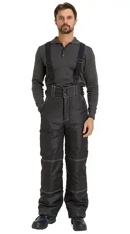 Брюки рабочие мужские зимнее утепленные RONTA BR930 черный