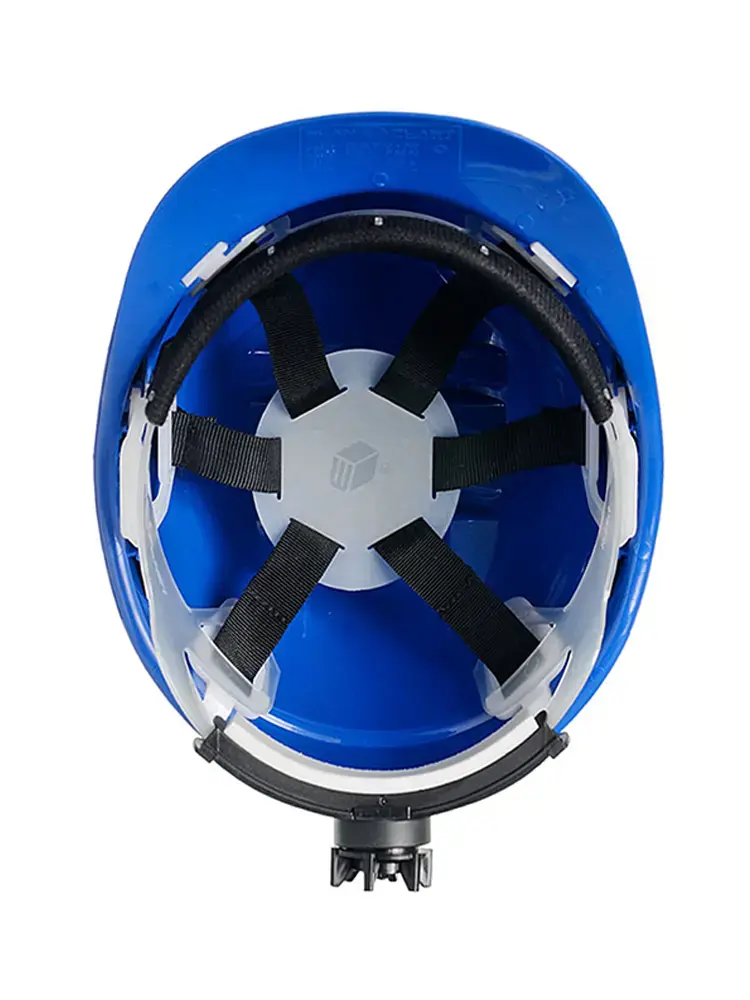 Каска защитная "ЕВРОПА-ЛЮКС" синяя