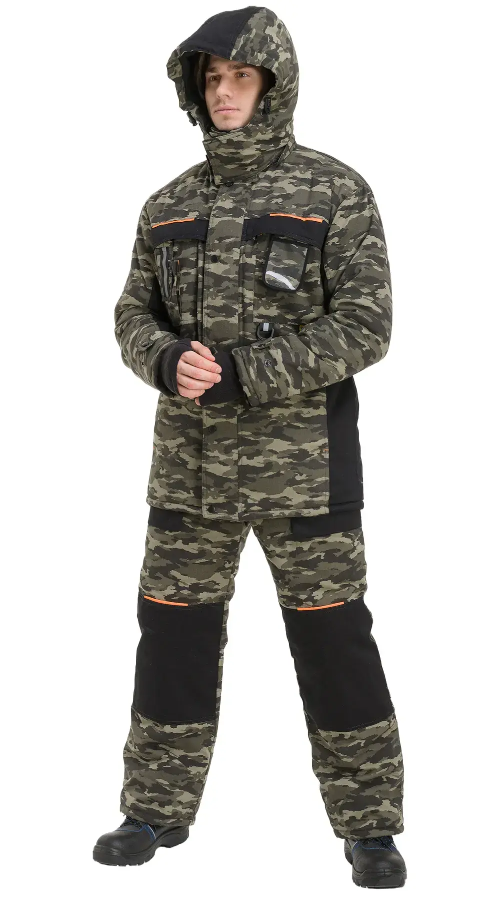 Костюм рабочий мужской утепленный зимний RONTA KS920 камуфляж