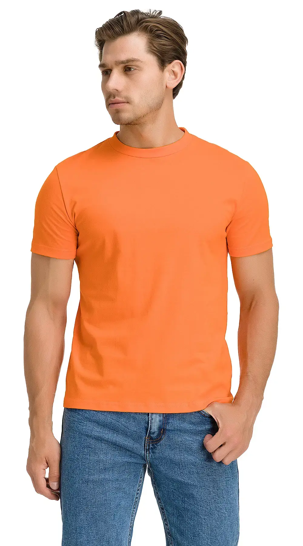 Футболка мужская RONTA FUT001 оранжевая