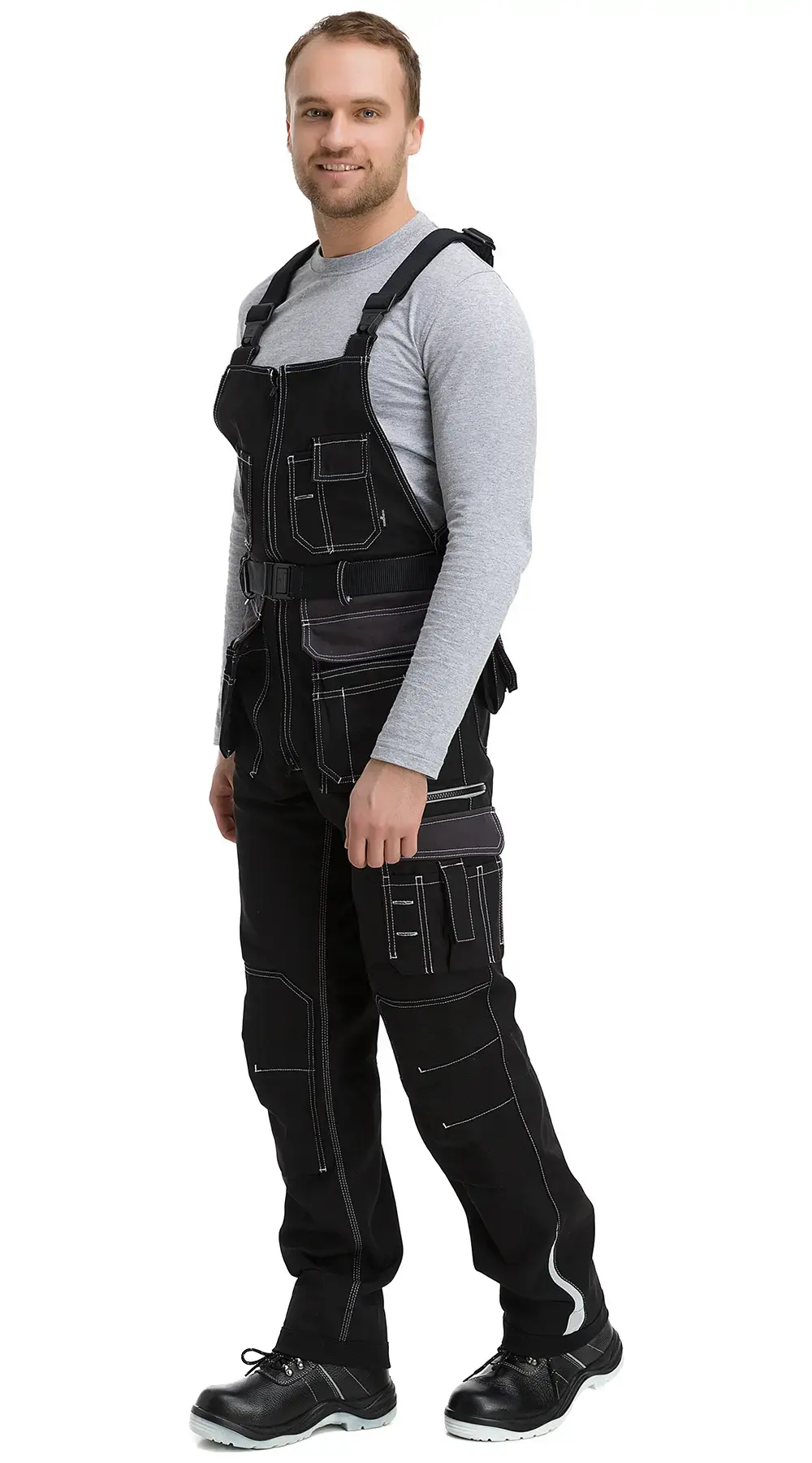 Полукомбинезон мужской летний Техноавиа "Стокгольм" черный