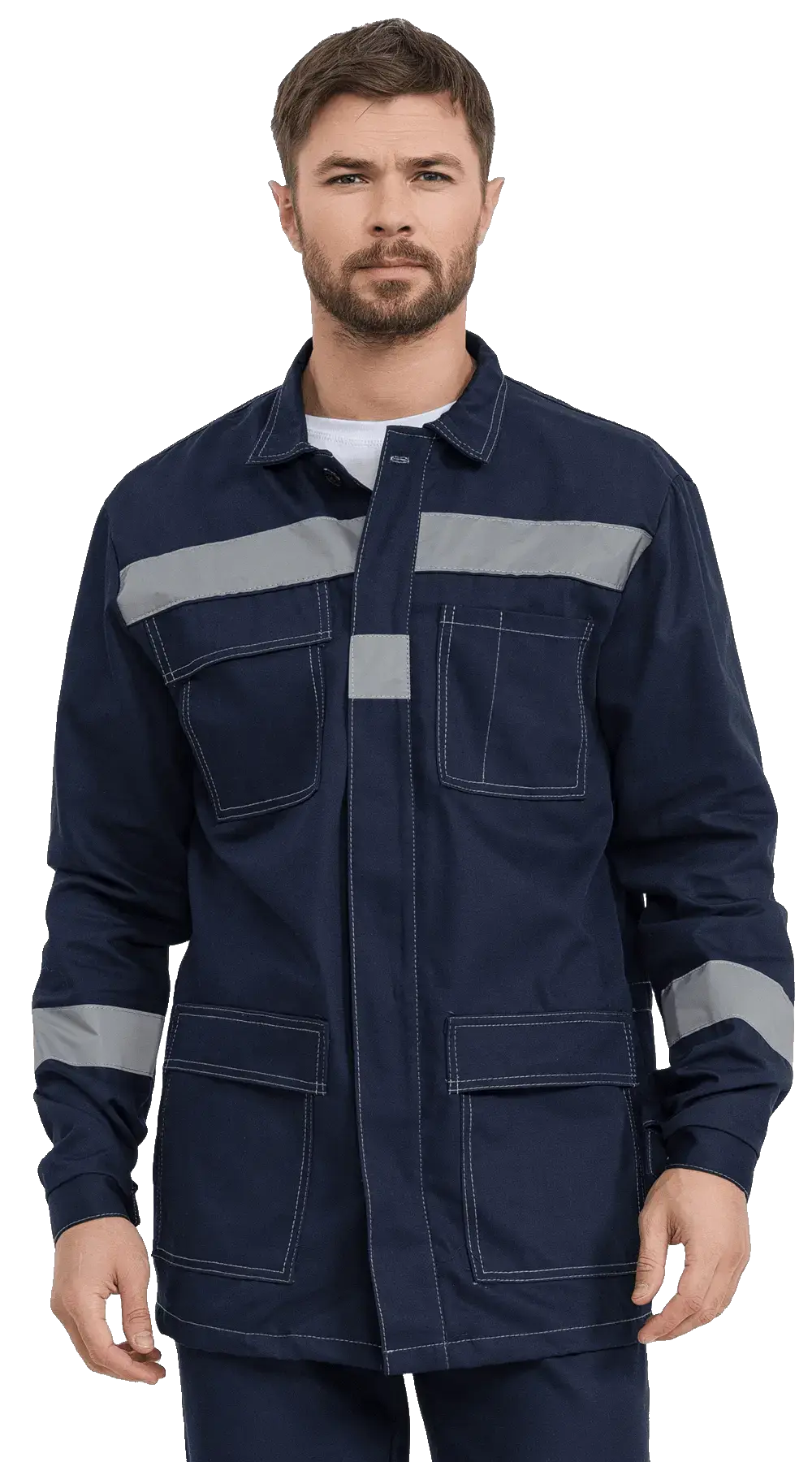 Костюм рабочий мужской летний RONTA KS332 темно-синий