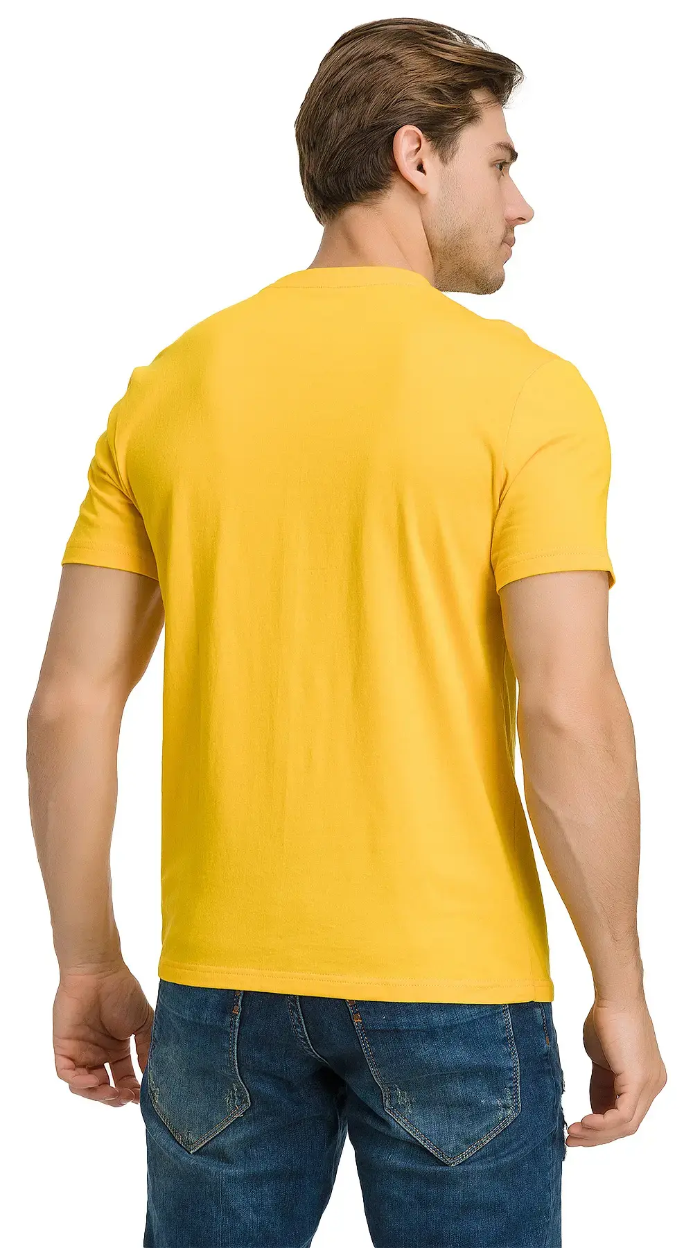 Футболка мужская RONTA FUT001 желтая