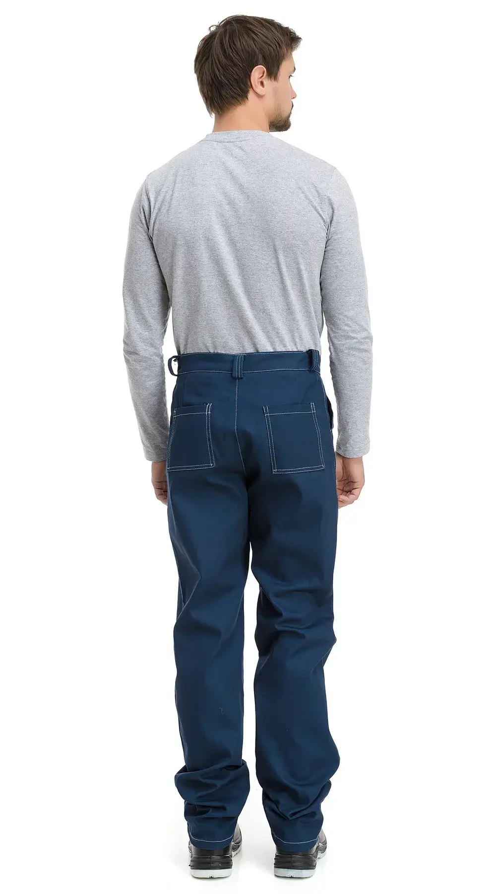 Костюм рабочий мужской летний RONTA KS332 с брюками темно-синий