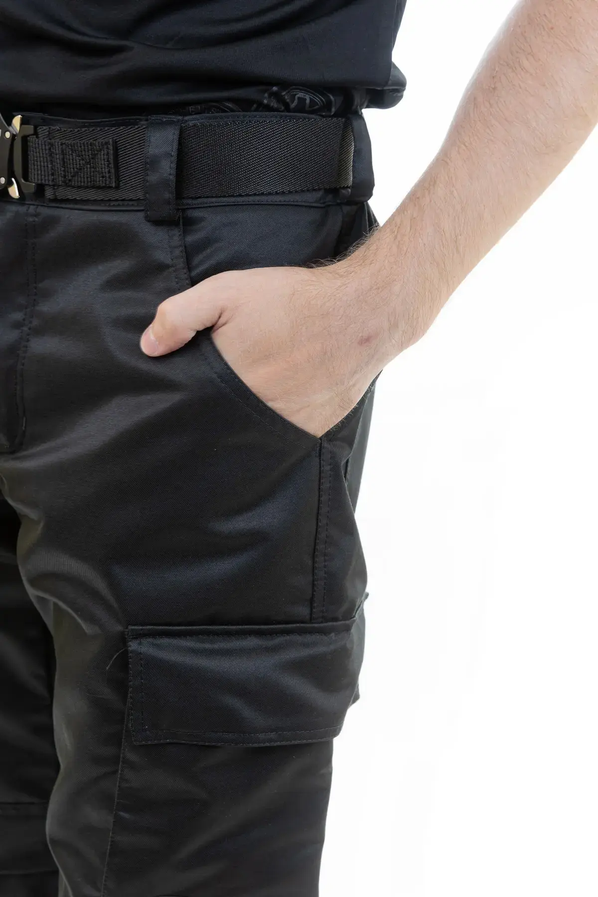 Брюки мужские летние BRODEKS KS303, черный