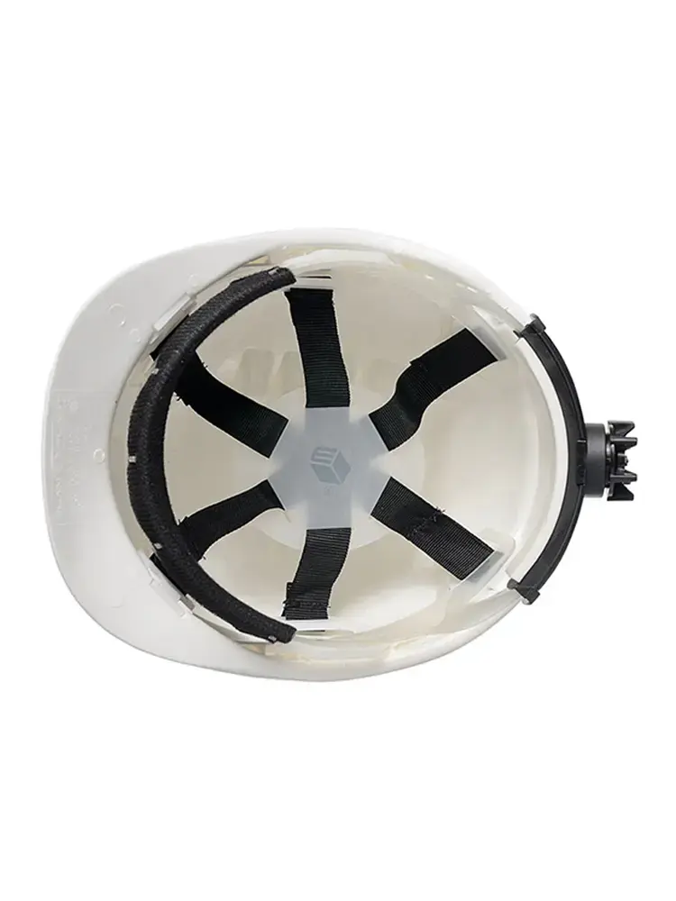 Каска защитная "ЕВРОПА-ЛЮКС" белая