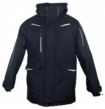 Зимняя куртка-парка BRODEKS KW215, черный Зимняя куртка-парка BRODEKS KW215, черный