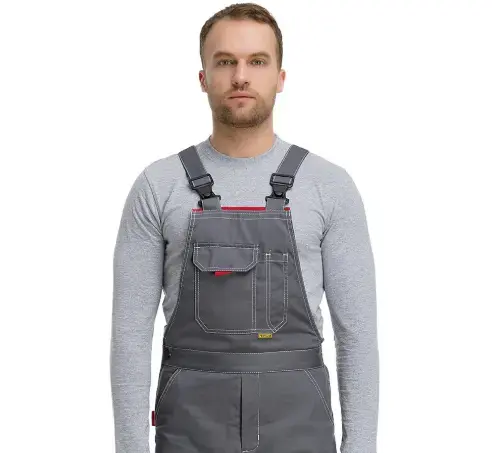 Полукомбинезон рабочий мужской летний RONTA PL3099 серый