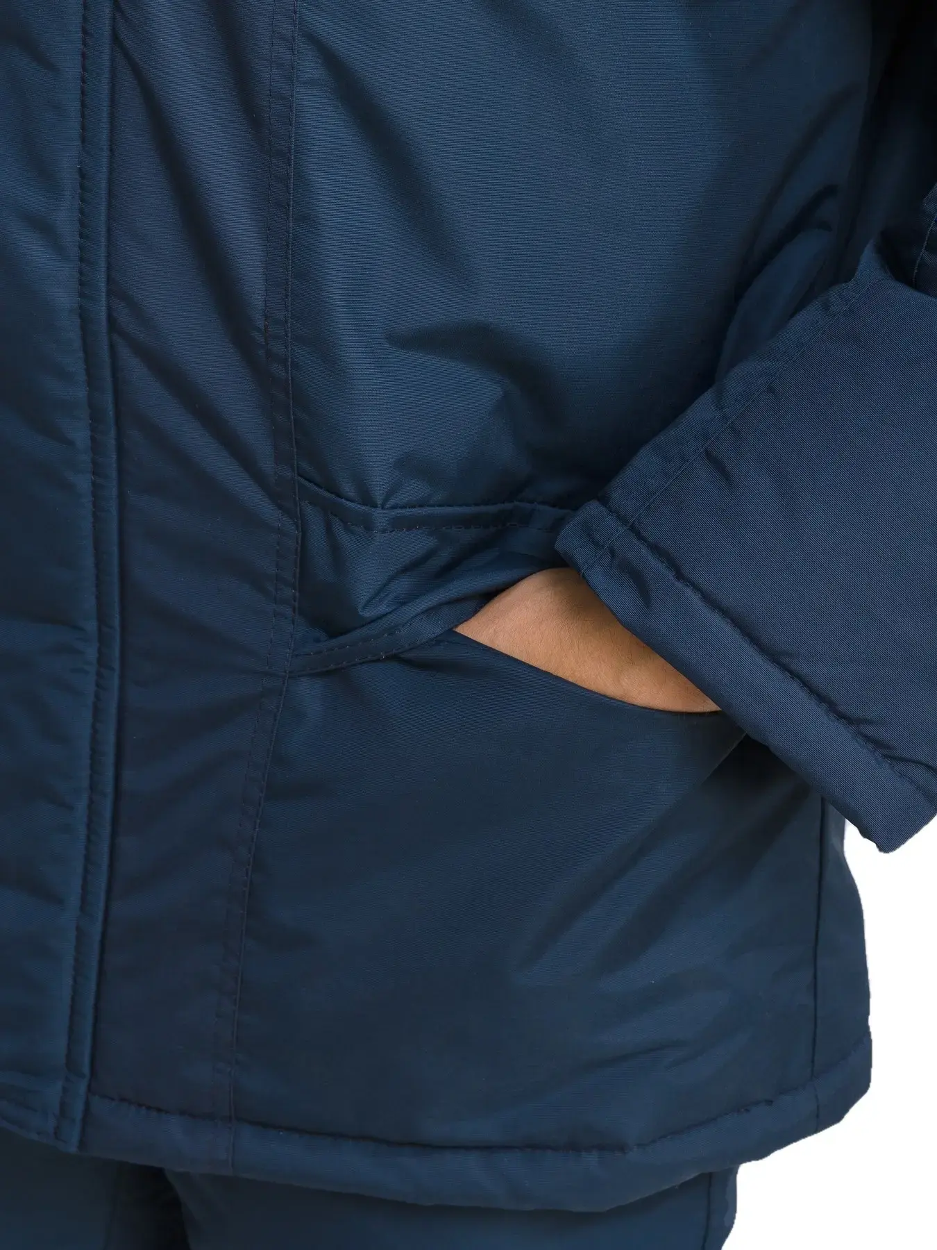 Костюм рабочий мужской утепленный зимний RONTA KS-ALASKA темно-синий, васильковый