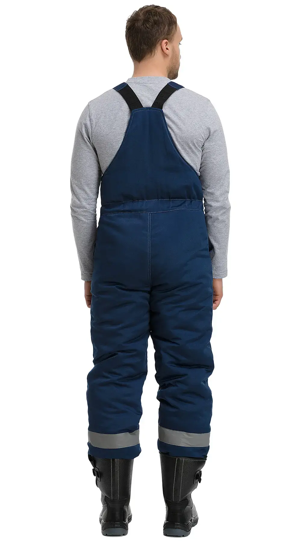 Костюм рабочий мужской утепленный зимний RONTA KS241 темно-синий, васильковый