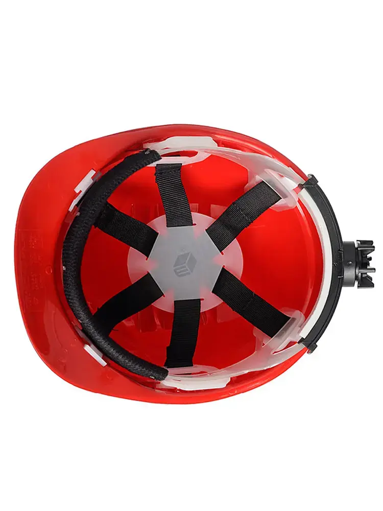 Каска защитная "ЕВРОПА-ЛЮКС" красная