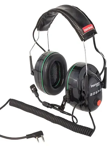 Наушники противошумные СОМЗ-88 Зебра СМАРТ (31 дБ) с гарнитурой для рации