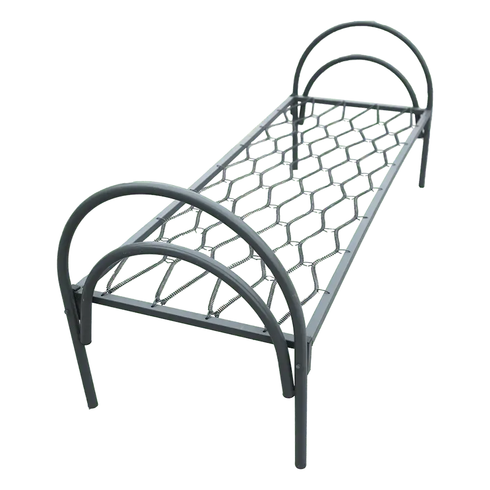 Кровать металлическая одноярусная 