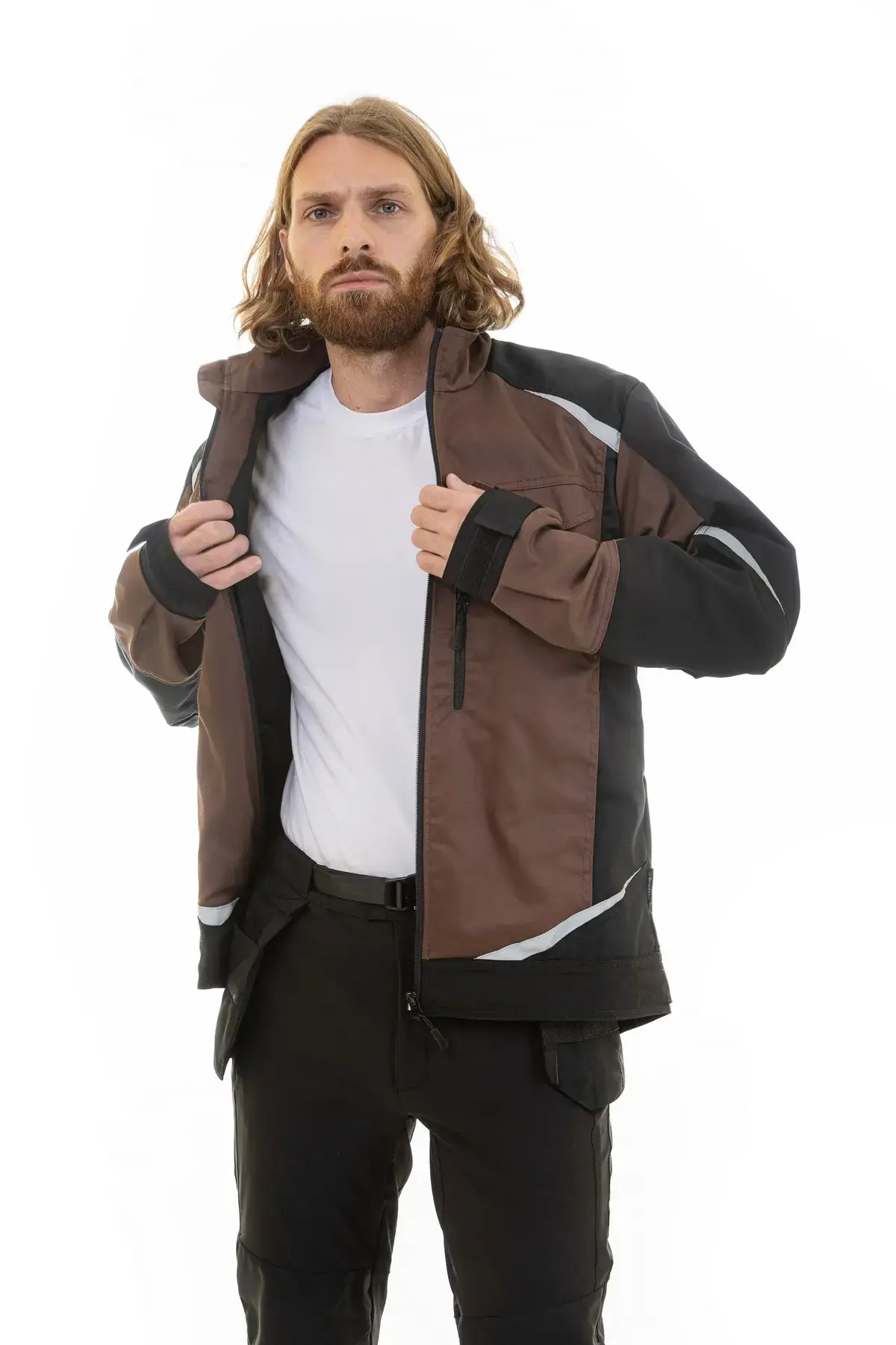 Брюки летние рабочие Brodeks KS 310 стрейч, черный