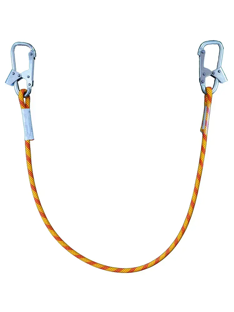 Строп из каната 3 м, с двумя монтажными карабинами